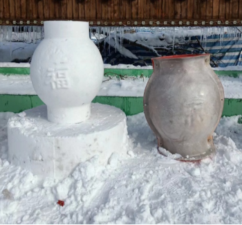 区域围挡（灯笼）模具