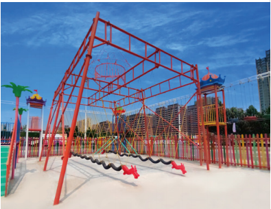多人秋千-专业户外无动力乐园厂家
