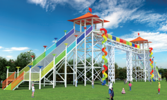 勇攀高峰系列-专业户外无动力乐园厂家