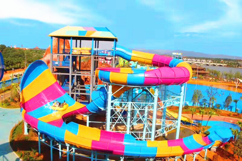 室内儿童水上乐园店面装修和色彩搭配 水上游乐