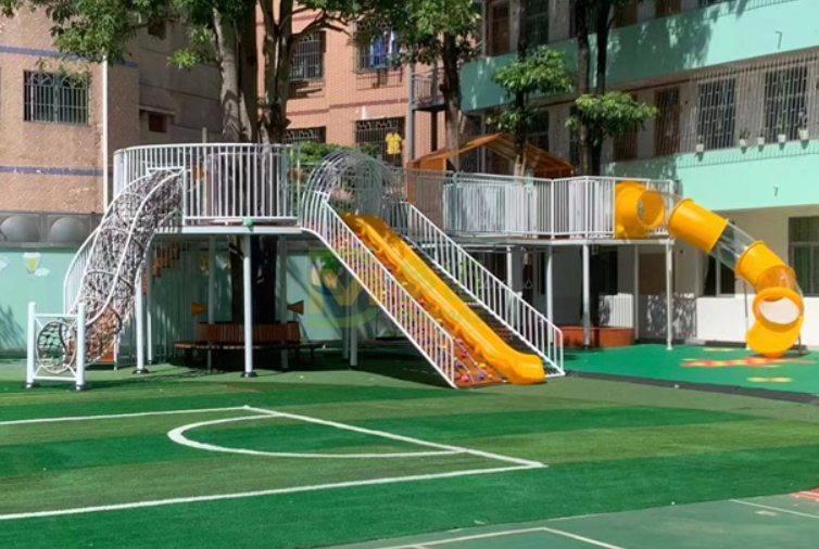 塑料滑梯-专业户外无动力乐园厂家