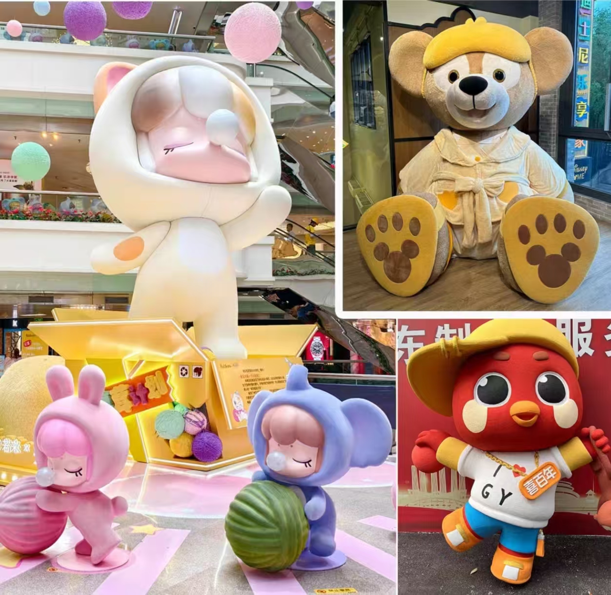 lp形象造型定制泡沫雕塑-专业雕塑制品厂家