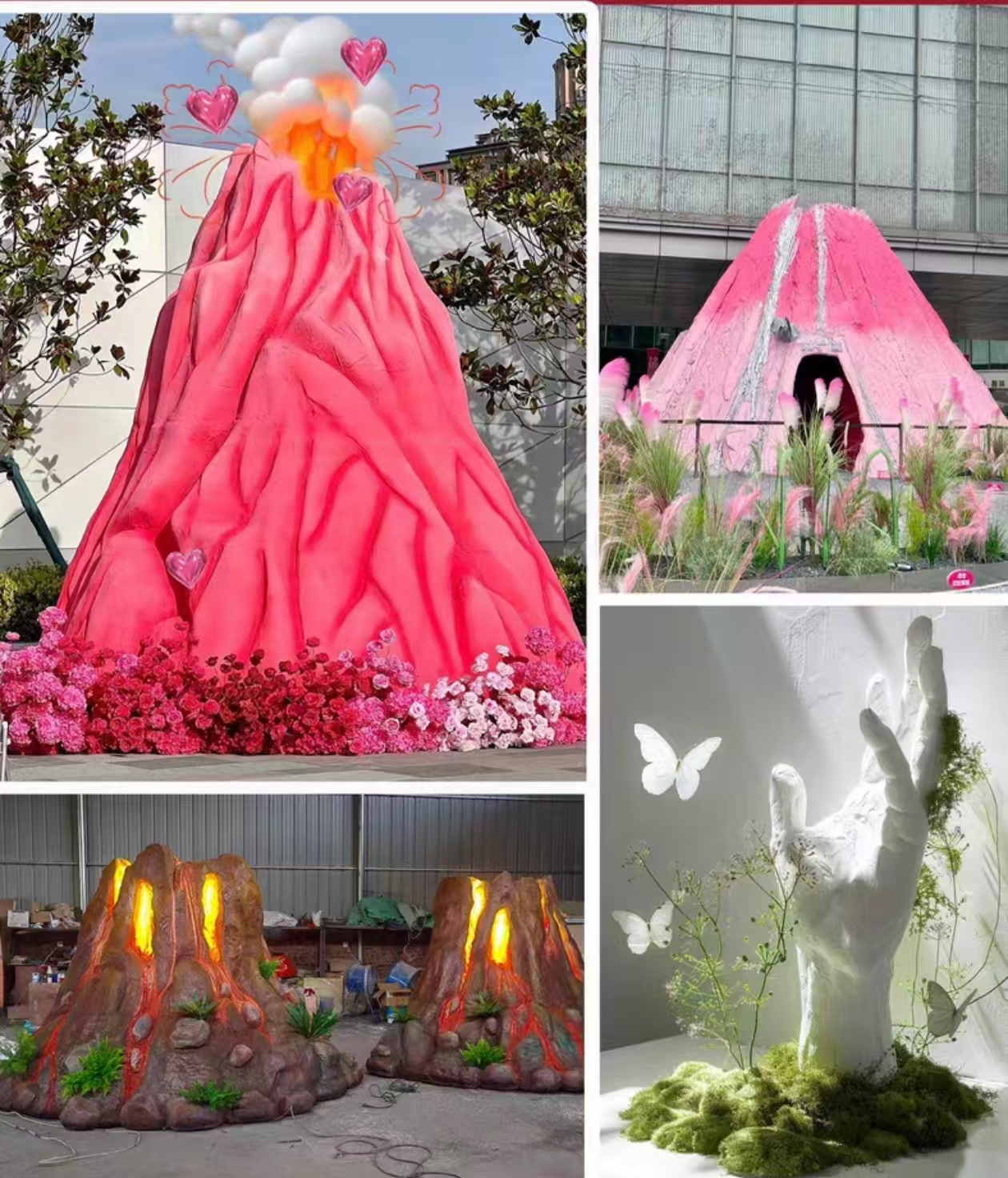 环境景观造型定制泡沫雕塑-专业雕塑制品厂家