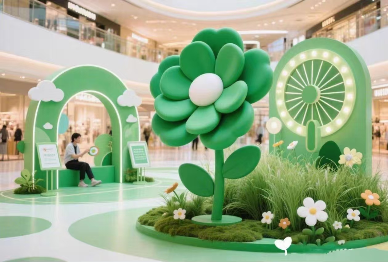 商业美陈造型定制泡沫雕塑-专业雕塑制品厂家