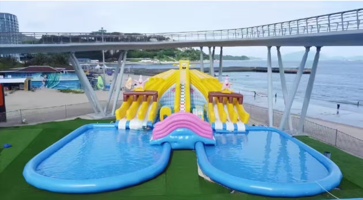 派大星滑梯-气模游乐设备厂家