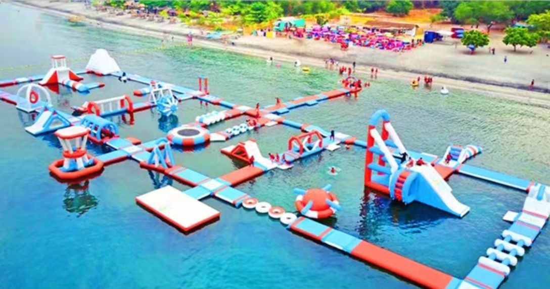 长方形冲关项目-气模游乐设备厂家