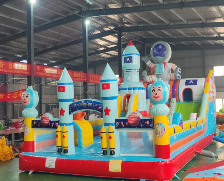 宇航员乐园城堡-气模游乐设备厂家