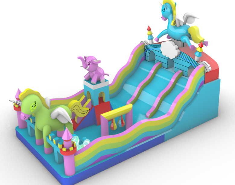 太空奇遇记乐园城堡-气模游乐设备厂家