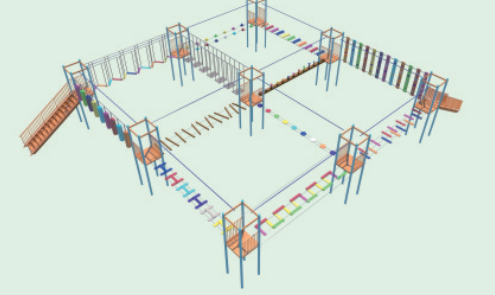 丛林系列-专业户外无动力乐园厂家