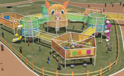 魔网系列-专业户外无动力乐园厂家