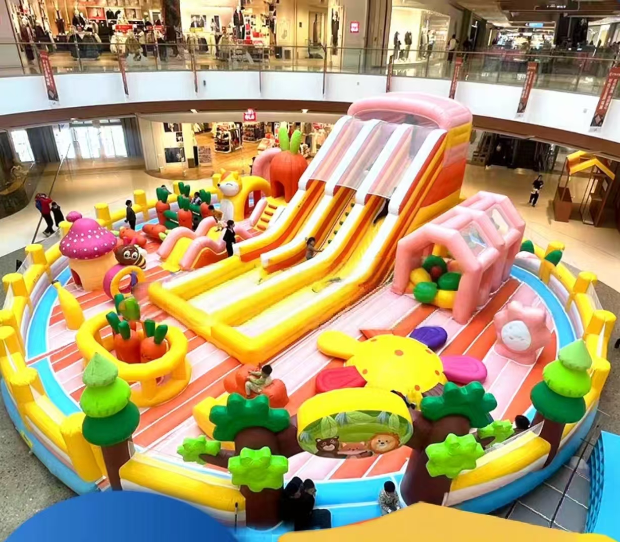 大型充气乐园堡-气模游乐设备厂家