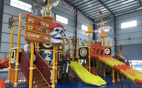 儿童主题水上滑梯