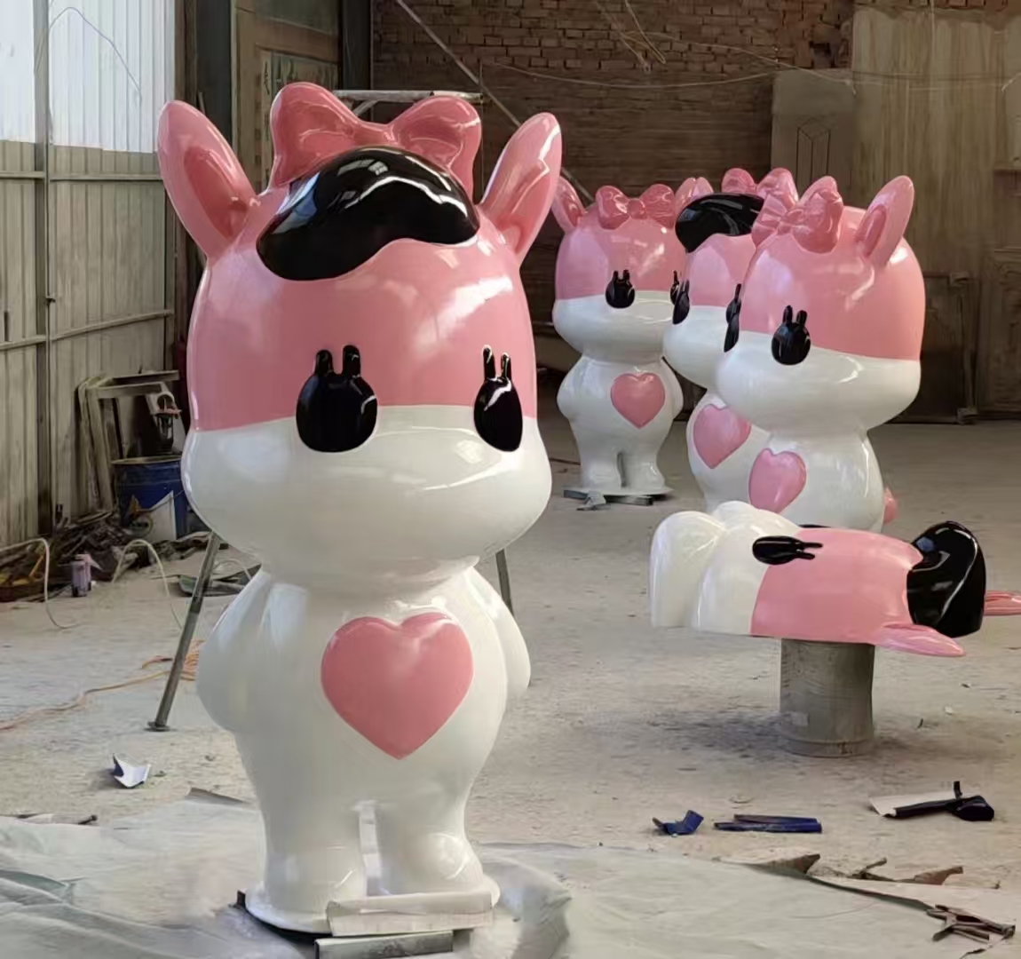 动物玻璃钢雕塑