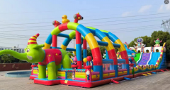 大象乐园城堡-气模游乐设备厂家